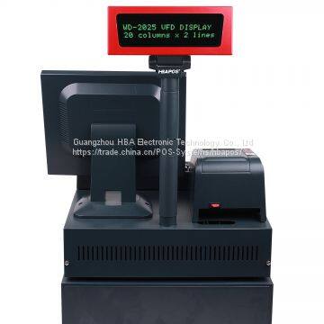 All In One Pos System/ Supermarket Cash Register HBA-A8 Retail Pos Machine In 2017 photo-5