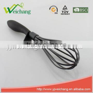 WCA514 Premium Nylon Utensils EGG WHISK Cooking Utensil Gadgets Set With Storage Stand (Multi-color) photo-3