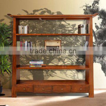 Bookcase Japan Natural Teak Wood Furniture