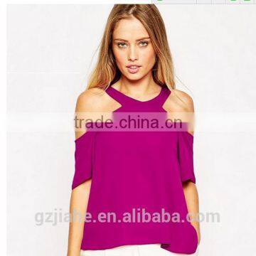 Strapless Short Sleeve Summer Shirts Women Tops Women Blouses shoulder off Fashion Female Chiffon Blouse