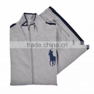 Sweat suits top quality cotton fabric new designed grey color