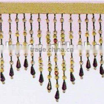 Acrylic Beaded Curtain Fringe