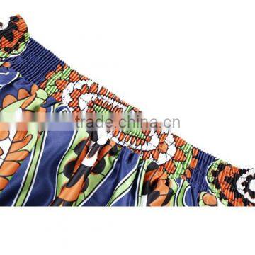 Women's African Print High Waist A-Line Pleated Midi Dashiki Skirt photo-2
