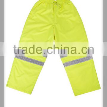 High visibility safety trousers