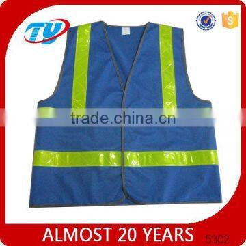 2017 Blue hi Vis Safety Vests EN20471 photo-3