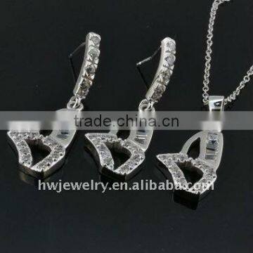 AAA CZ stone jewelry set