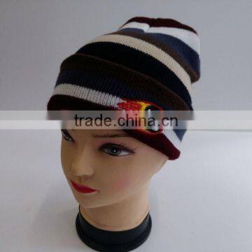 Custom Slouchy Acrylic Warm Beanie Hat photo-5
