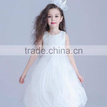 Children Summer Frock Girl Fashion Dresses for Party Stripes Ruffle Designs Dress photo-5