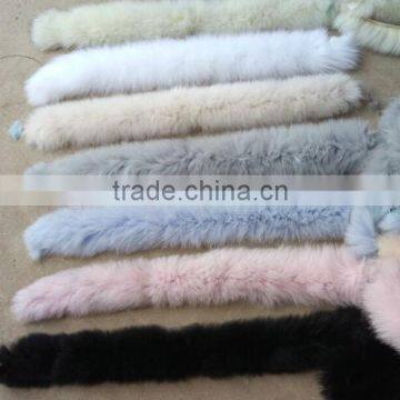BBG-H-20 Customized Size Real Fox Fur Trim Trimming for Pashmina and Cape photo-2