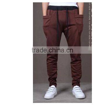 New Fashion Sweatpants Trousers Latest Design Men Harem Pants Sport Pants , Big Pocket Design Cargo Men Joggers photo-3