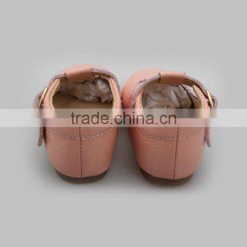 Wholesale Leather Kids Shoes Cute T Bar Baby Girl Shoes Toddler Shoes photo-5
