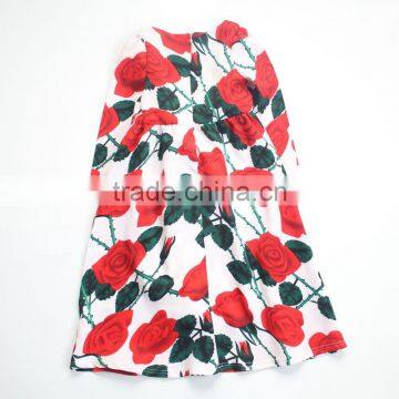 ShiJ Kids Clothes Rose Long Maxi Girls Dress photo-3