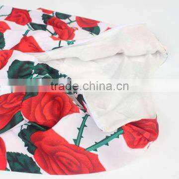 ShiJ Kids Clothes Rose Long Maxi Girls Dress photo-5