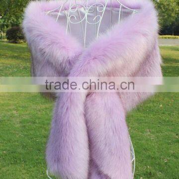European Fur Overcoat Woolen Cloth Shawl for Women photo-6