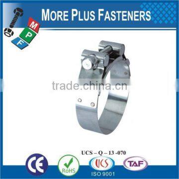 Made in Taiwan High Quality Stainless Steel German Type Hose Clamp Types of Hose Clamps Accessories Hose Clamp photo-5
