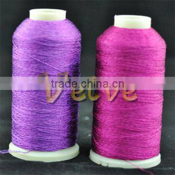 rainbow metallic yarn