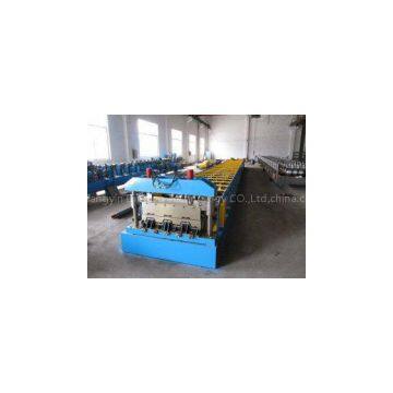 Floor Deck Roll Forming Machine Directly Input The Data on the Touch Screen photo-1