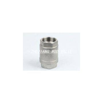 Vertical lift check valve