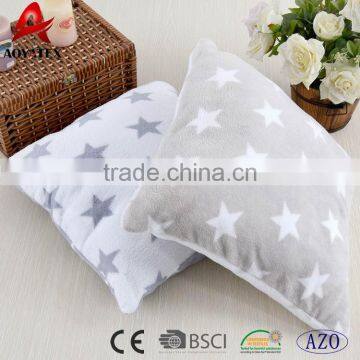 Double Side Custom Print Microfiber Flannel Fleece Luxury Extra Large Cushions