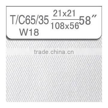 2015 popular , Dyed T/C 80/20 Twill 21x21 108x58 Workwear Fabric