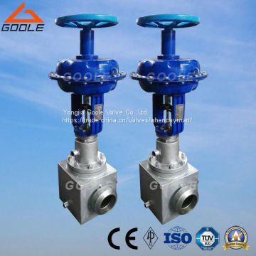 Jacketed Pneumatic Flow Control Valve