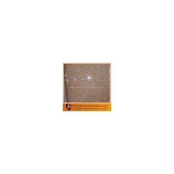 maple red granite slab