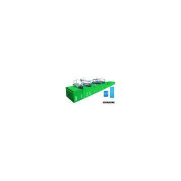 Roofing tile forming machine