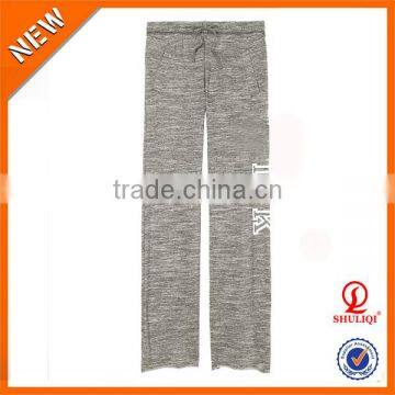 Fitness cotton unique yoga harem pants suits woman