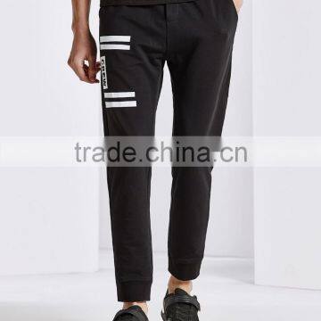 2016 slim fit fashion men jogger pants cotton trousers casual new design