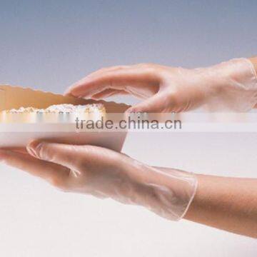 CE&ISO approved food grade processing vinyl pvc powdered & powdered free disposable gloves