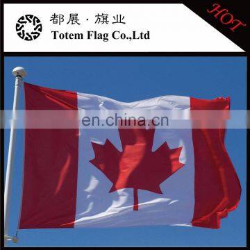 Cheap sale Canada flag, polyester world flag,country flag