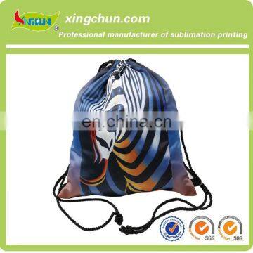 2015 Promotional new style polyester drawstring backpack