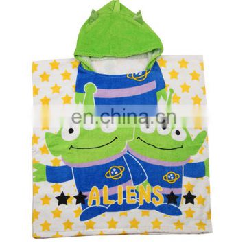 kids bath towel/animal hooded towel pattern