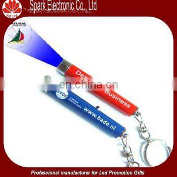 4*AG3 battery led keyring torch