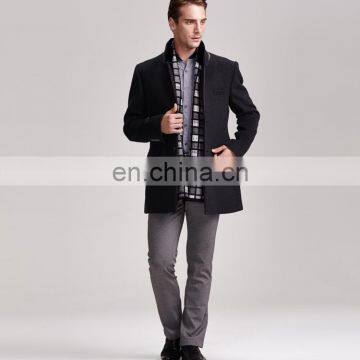 2015 custom cheap western style men's clothing woolen jacket