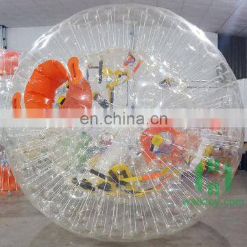 China made cheap inflatable rolling ball for kids zorb ball