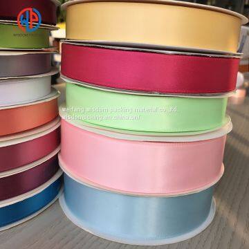 Polyester Festival Craft Satin Ribbon For Chocolate And Gift Packaging