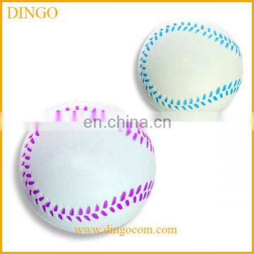 New design printed pu baseball bat stress ball