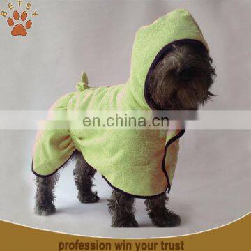 highly absorbent super hoody dog towel drying