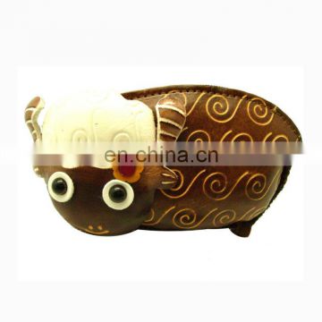 promotional Sheep Animal Shaped coin purse wholesale women genuine leather coin purse for men MCP-0101