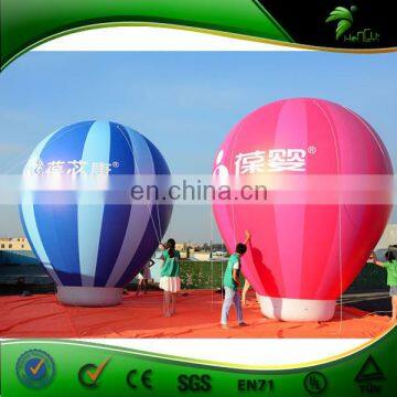 Inflatable Advertising Ground Ball, Hot Air Balloon with Printing, Custom Size Balloon for Sale