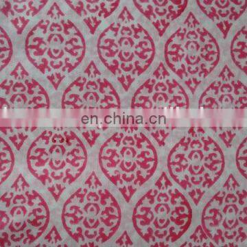 Cotton Block Print Fabric Wholesaler Fabric Sanganeri Fabric