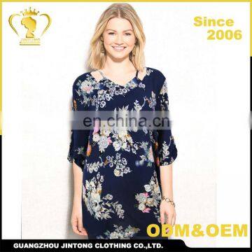 2017 Summer Rope Wholesale Indian Tunic Tops for Women