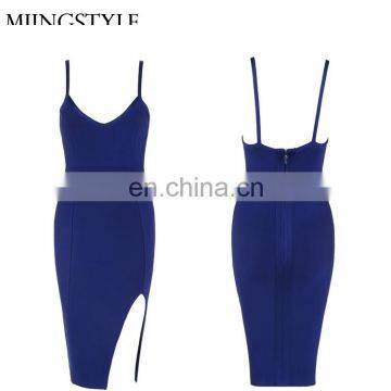 Latest New Sexy Ladies Summer Bodycon Prom Dress , Designer One Piece Cocktail Evening Party Dresses for Woman