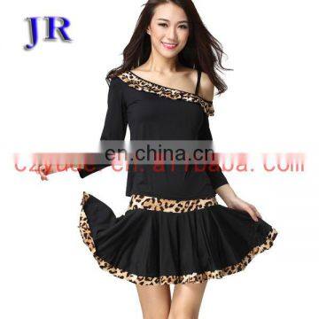 Practice latin dance costume dresses L-7013#