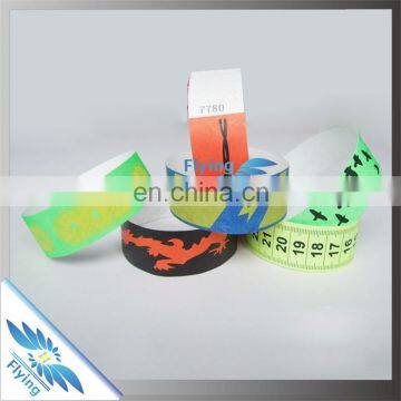 Cheap disposable paper wristbands for events,festivals or concerts