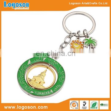 Popular Tourist Turkey Souvenir Spinning Turbo Keychain