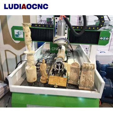 China Supplier 3D Wood Aluminum Carving CNC Router 6090 for Sale photo-2