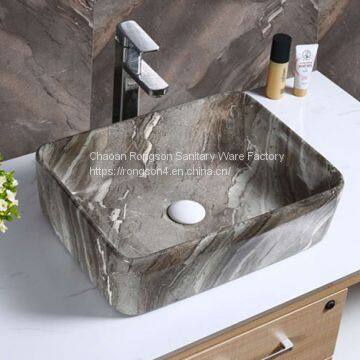 Good sale new design colorful above counter wash hand basin sink from chaozhou manufacturer