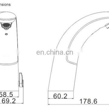 Integrated Sensor Hot &Cold Temperature Control Automatic Faucet photo-2
